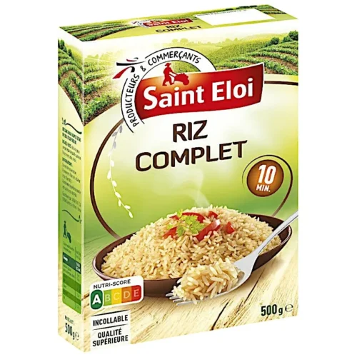 Riz complet 10 min 500g - SAINT ELOI