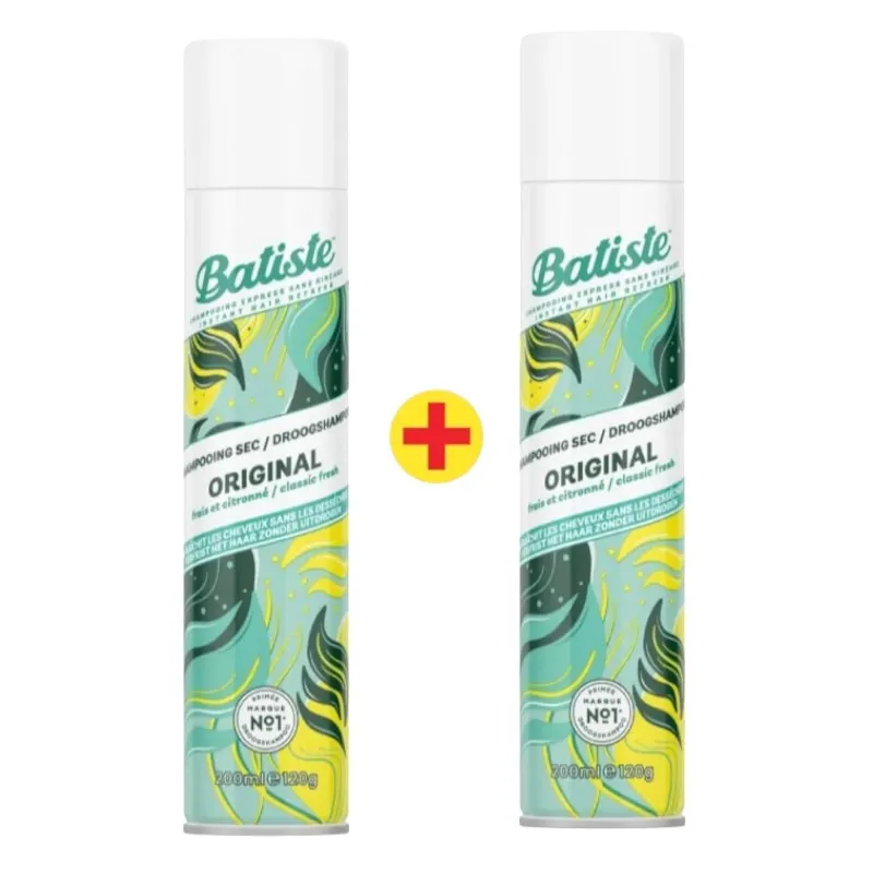 Shampooings secs 2x200ml - BATISTE