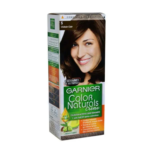 Coloration cheveux 5 châtain clair - GARNIER COLOR NATURALS
