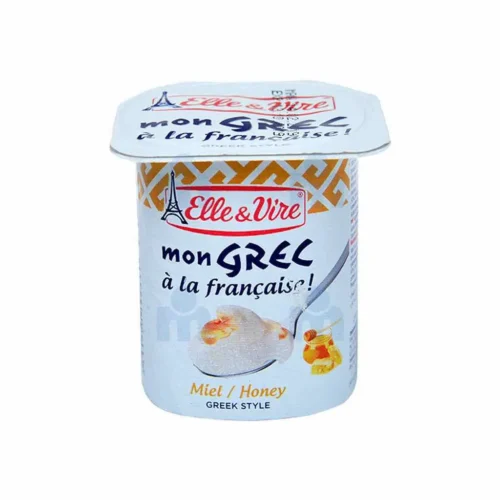 Dessert lacté au miel Mon Grec 125g - ELLE & VIRE