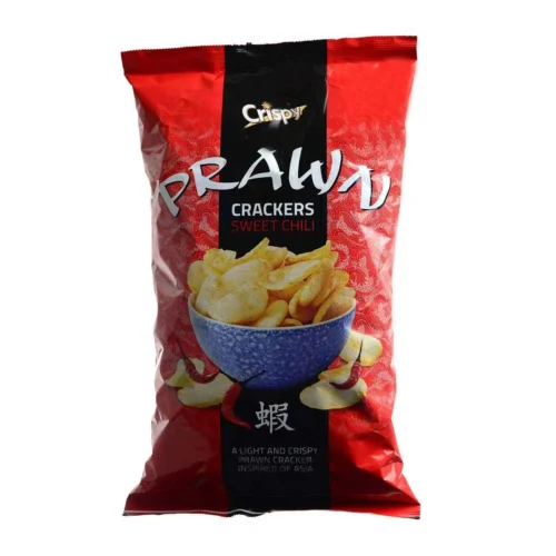 Chips aux crevettes goût piment doux Prawn Crackers 100g - CRISPY