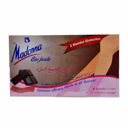 Cire froide parfumée au chocolat x20pcs - MADONNA