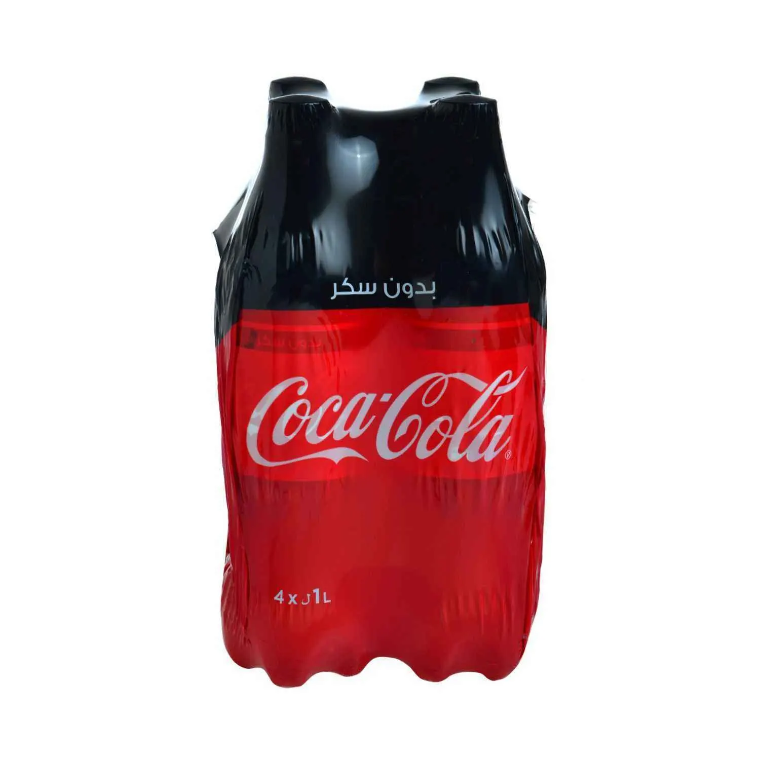 Pack Coca-Cola sans sucres 4x1L