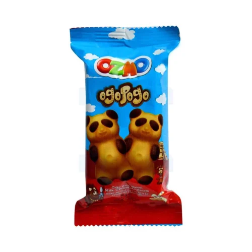 Cake OgoPogo au lait et cacao à la crème de chocolat 30g - OZMO