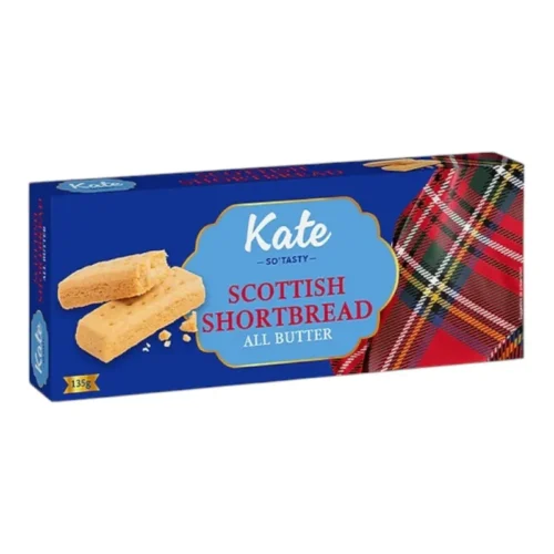 Biscuits sablés écossais pur beurre 135g - KATE