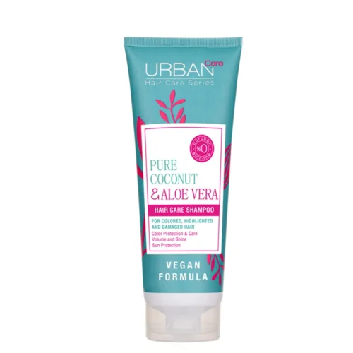 Shampooing à la noix de coco pure et à l’aloe vera 250ml - URBAN CARE