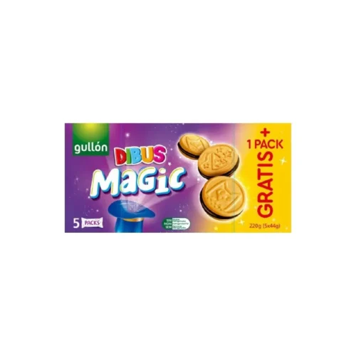 Biscuits dibus magic sans gluten 220g - GULLÓN