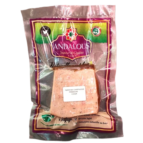 Terrine de campagne 130g - ANDALOUS