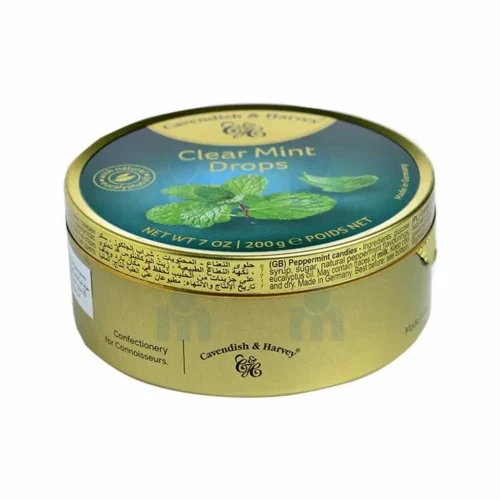 Bonbons à la menthe Clear Mint Drops 200g - CAVENDISH  HARVEY