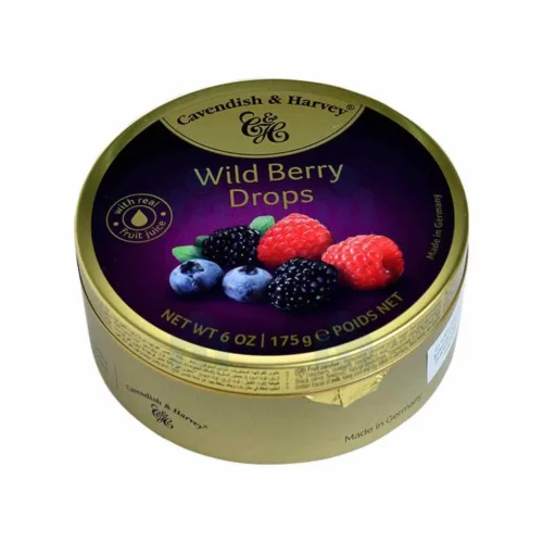 Bonbons aux baies des bois Wild Berry Drops 175g - CAVENDISH  HARVEY