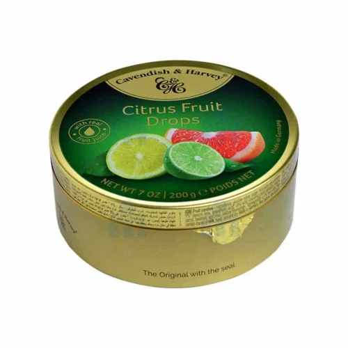Bonbons aux agrumes Citrus Fruit Drops 200g - CAVENDISH  HARVEY