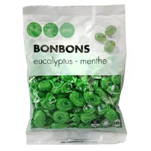 Bonbons à l'eucalyptus et à la menthe 250g - TOUS LES JOURS