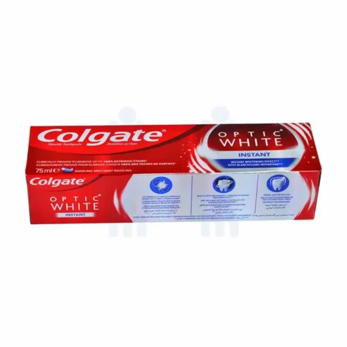 Dentifrice optic white instant 75ml - COLGATE