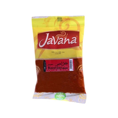 Piment doux moulu 100g - JAVANA