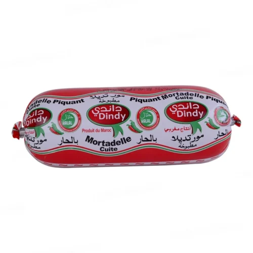 Mortadelle de dinde piquante 600g - DINDY