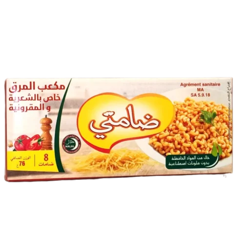 Bouillon spécial pour vermicelles et macaronis x8 cubes 76g - DAMTI