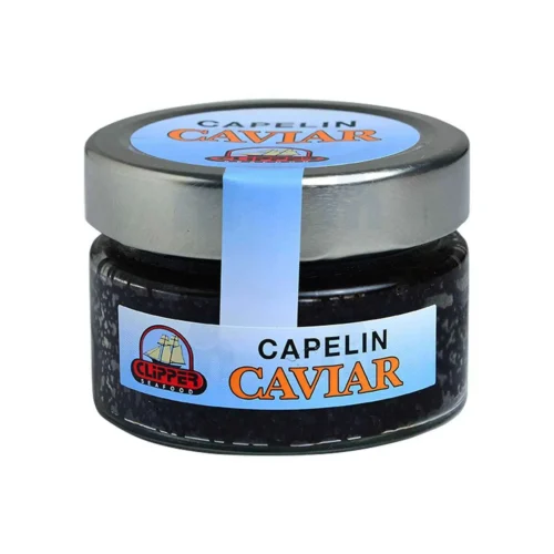 Capelin caviar noir 100g - CLIPPER