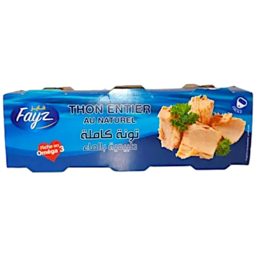 Thon tripack nature 3x80g -FAYZ