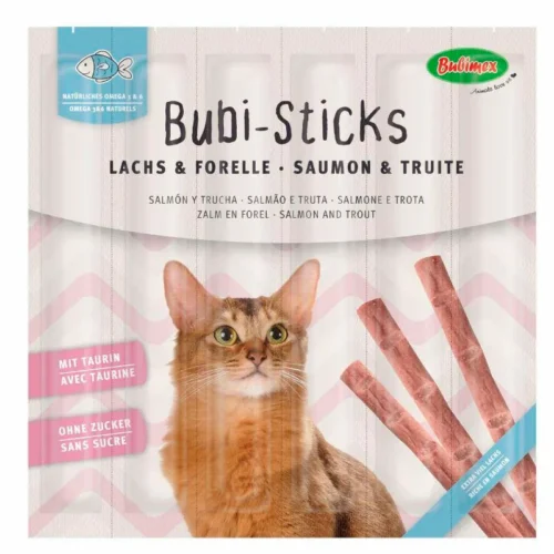 Bubi Sticks au saumon 30g - BUBIMEX