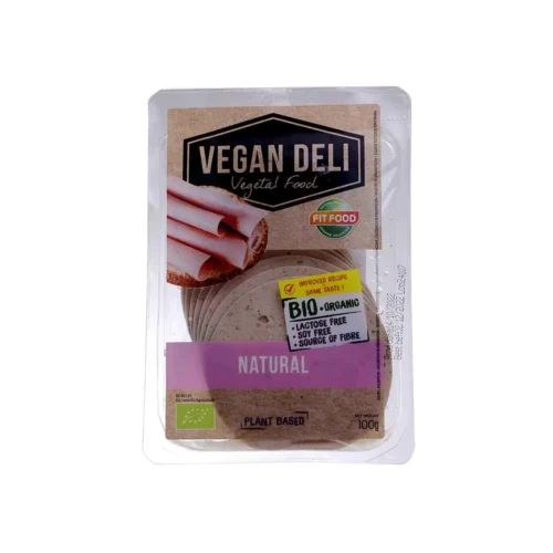 Tranches de charcuterie Nature bio 100g - VEGAN DELI