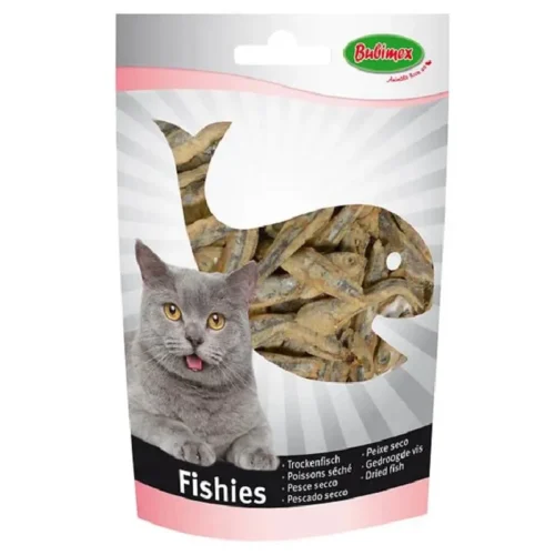 Poissons séchés pour chat 50g - BUBIMEX