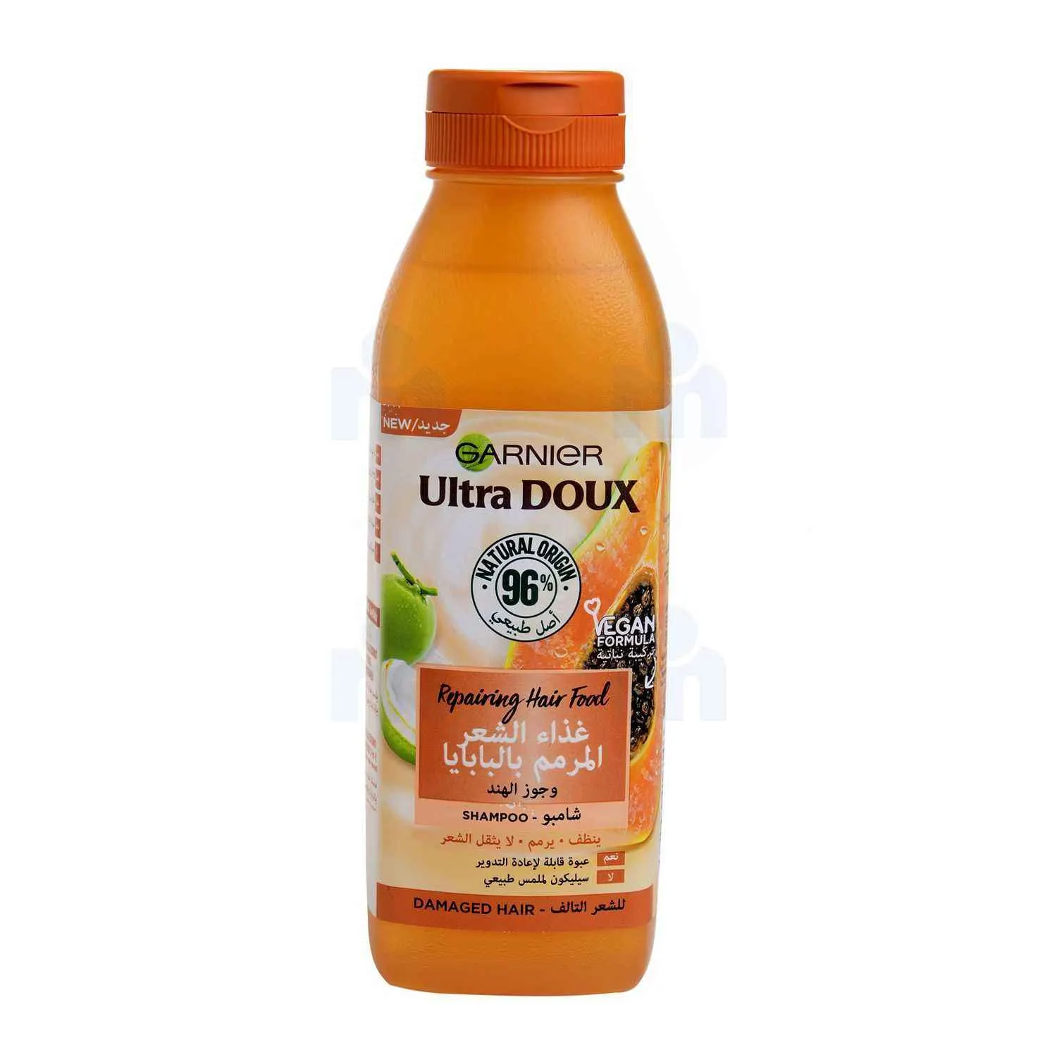 Shampoing à la papaye Hair Food 350ml - ULTRA DOUX