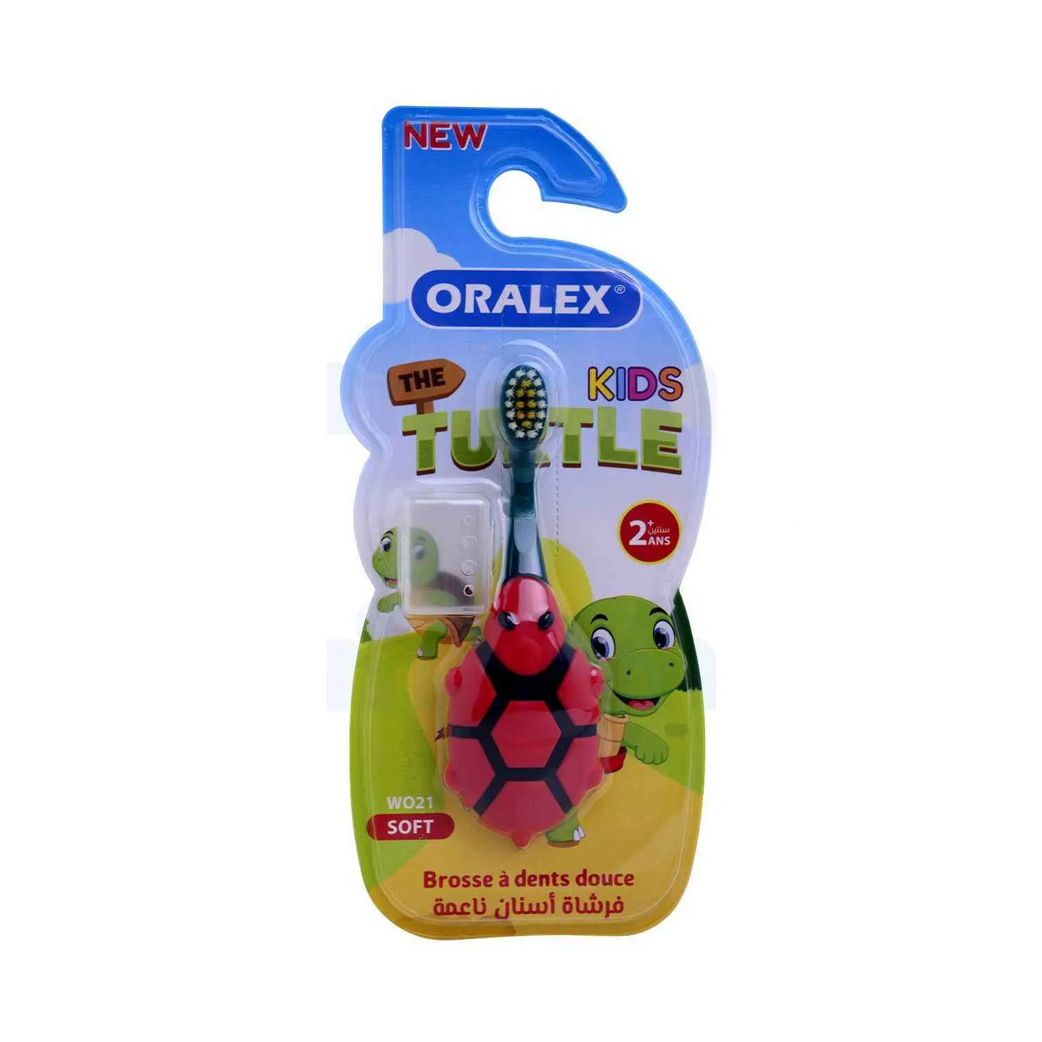 Brosse à dent enfant tortue souple - ORALEX