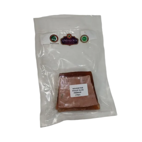 Mousse de foie aux olives 130g - ANDALOUS