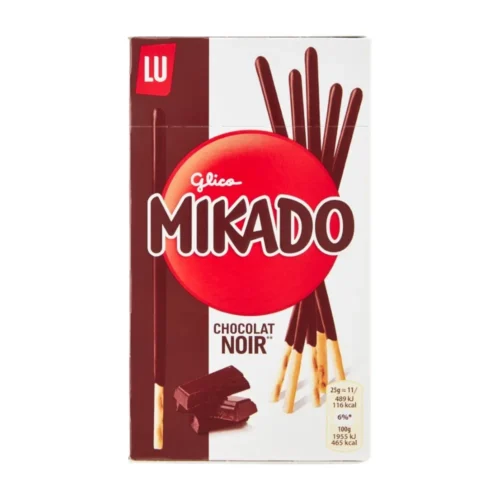 Biscuits nappés de chocolat noir Mikado 75g - LU