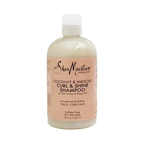 Shampoing boucles et brillance Noix de Coco et Hibiscus 384ml - SHEA MOISTURE