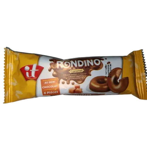 Biscuit enrobés au caramel 30g - IT