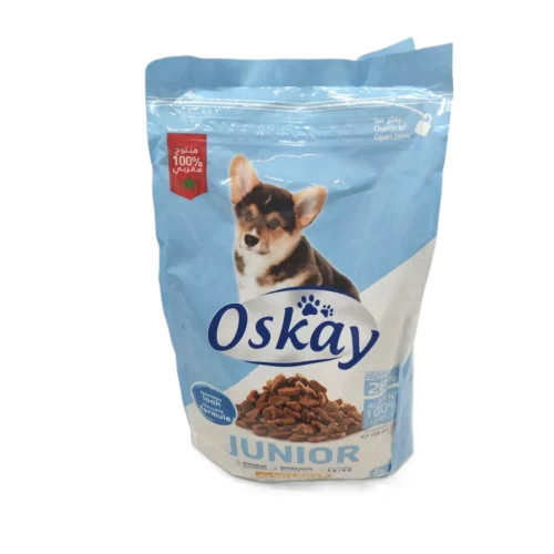 Croquettes à la volaille pour chien junior 2Kg - OSKAY