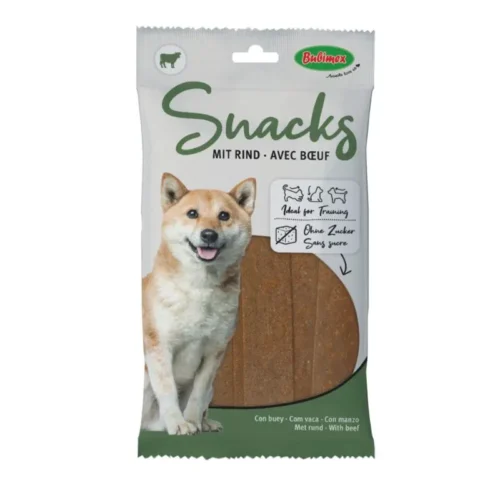 Barres au boeuf pour chien x12 120g - BUBIMEX