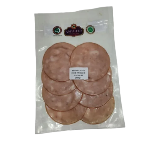 Bacon de poulet paquet 100g - ANDALOUS