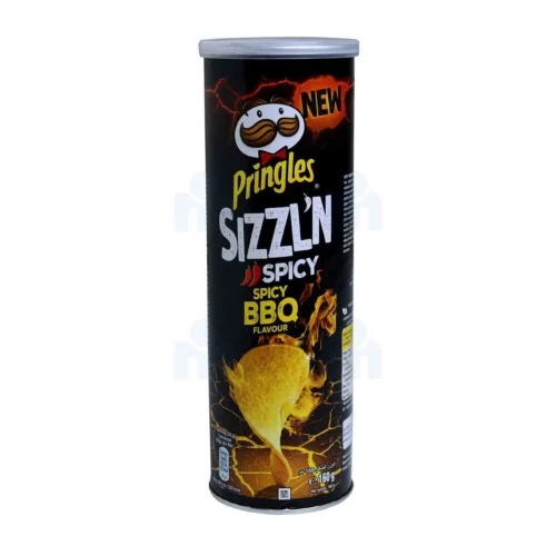 Chips en tuiles saveur barbecue épicé Sizzl n - PRINGLES