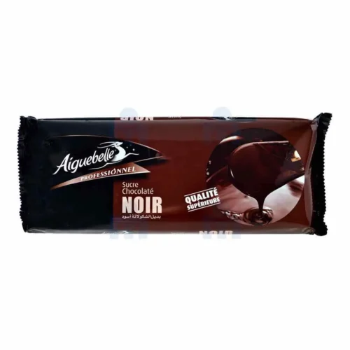 Sucre chocolaté noir professionnel 1kg - AIGUEBELLE