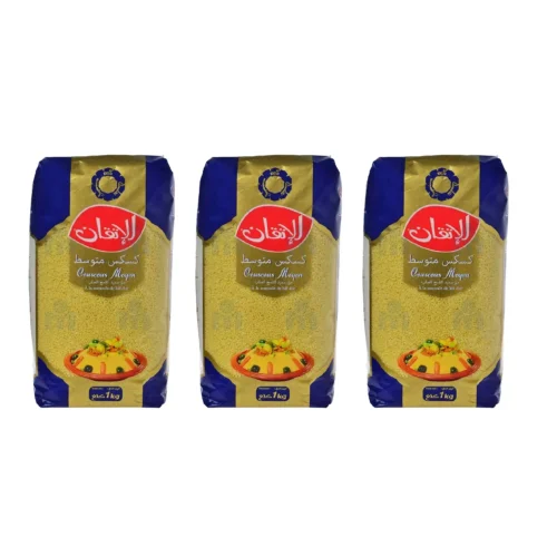 Couscous moyen 1Kg 2+1 gratuit - AL ITKANE