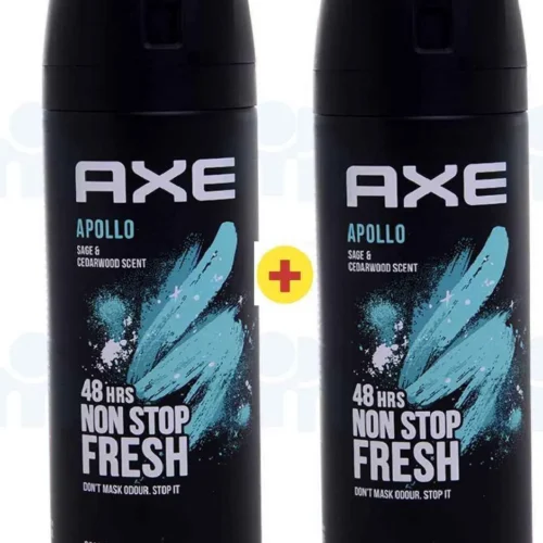 Lot de 2 déodorants bodyspray Apollo 2x150ml - AXE