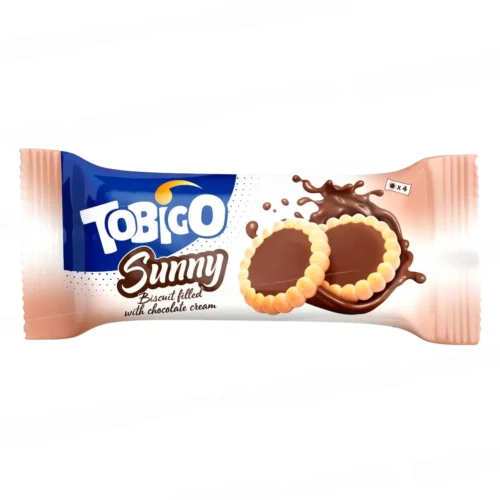 Biscuits au chocolat x4 pièces 64g - TOBIGO