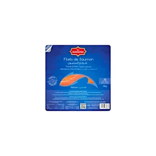 Filets de saumon fumé 50g - LES DOMAINES