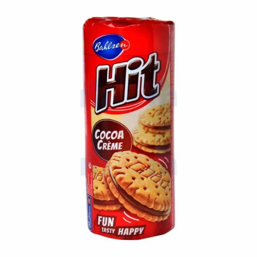 Biscuits fourrés à la crème cacao Hit 134g - BAHLSEN