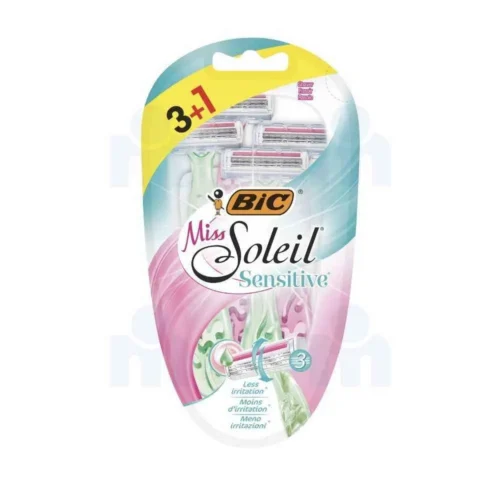 Rasoirs jetables sensitive Miss Soleil x4unités - BIC