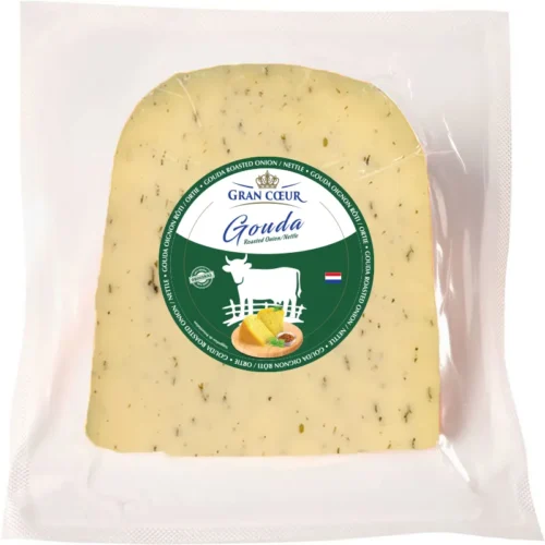 Fromage gouda à l'oignon et ortie 265g - GRAN COEUR