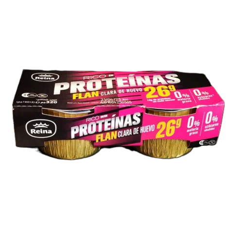 Flan riche en protéines 2x160g - REINA