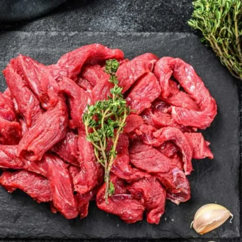 Emince de bœuf nature 500G