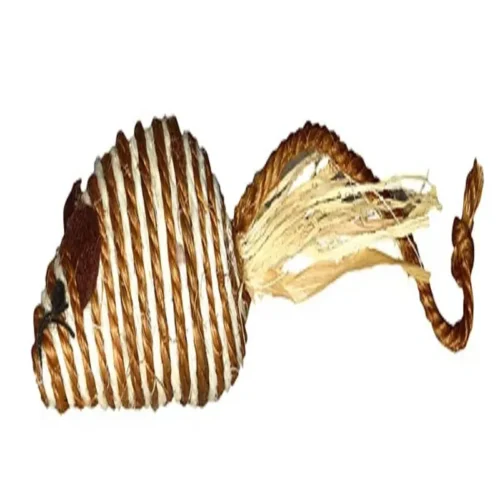 Jouet pour chat souris sisal 9cm- BUBIMEX