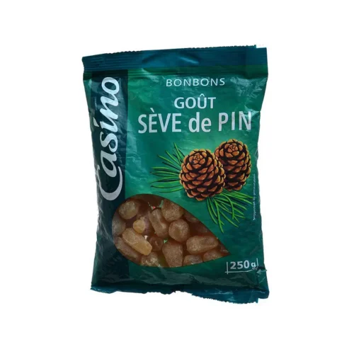 Bonbons goût sève de pin 250g - CASINO