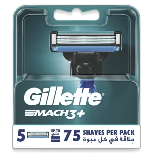 Rasoir mach3 + 5 lames de recharges - GILLETTE