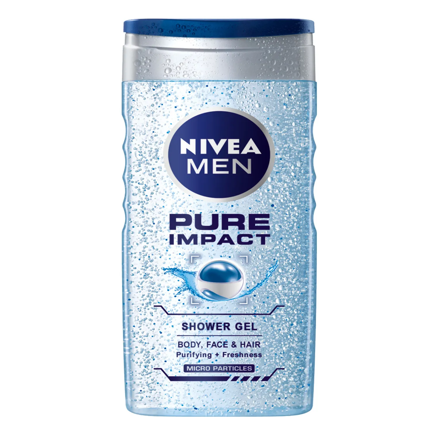 Gel douche Pure Impact 250ml - NIVEA MEN