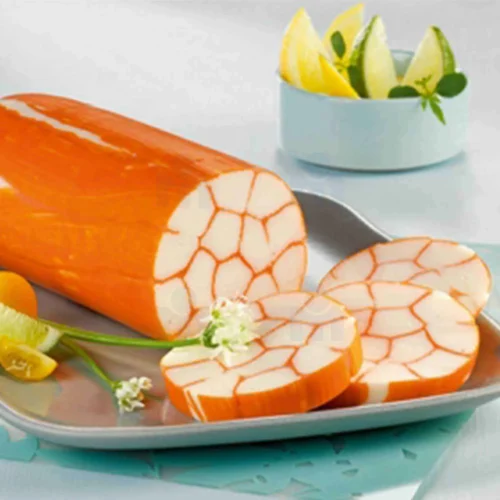 Roulé de Surimi en morceau 100g - COPRALIM